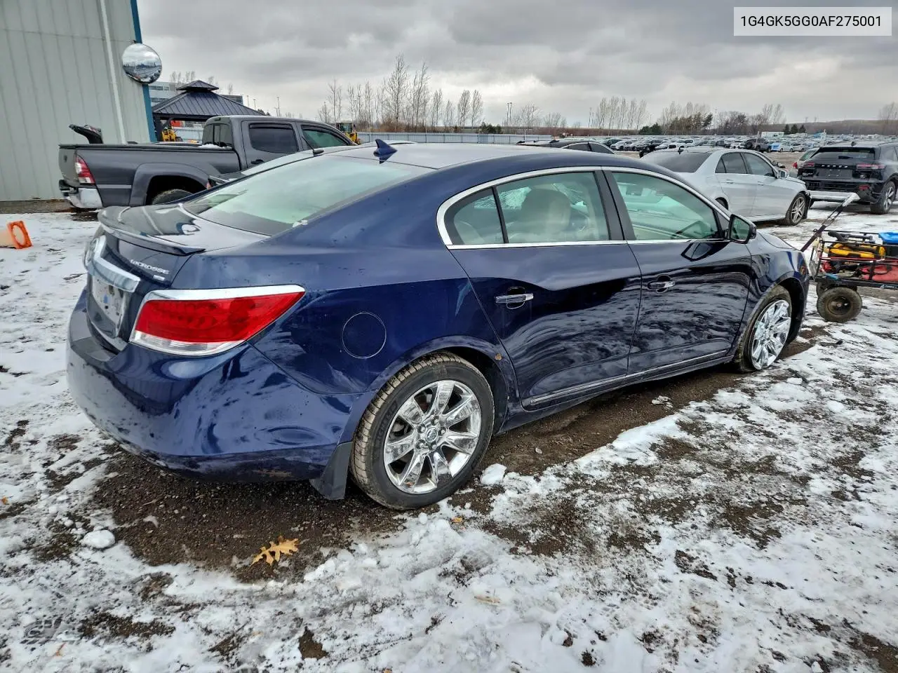 1G4GK5GG0AF275001 2010 Buick Allure/Lacrosse Cxl