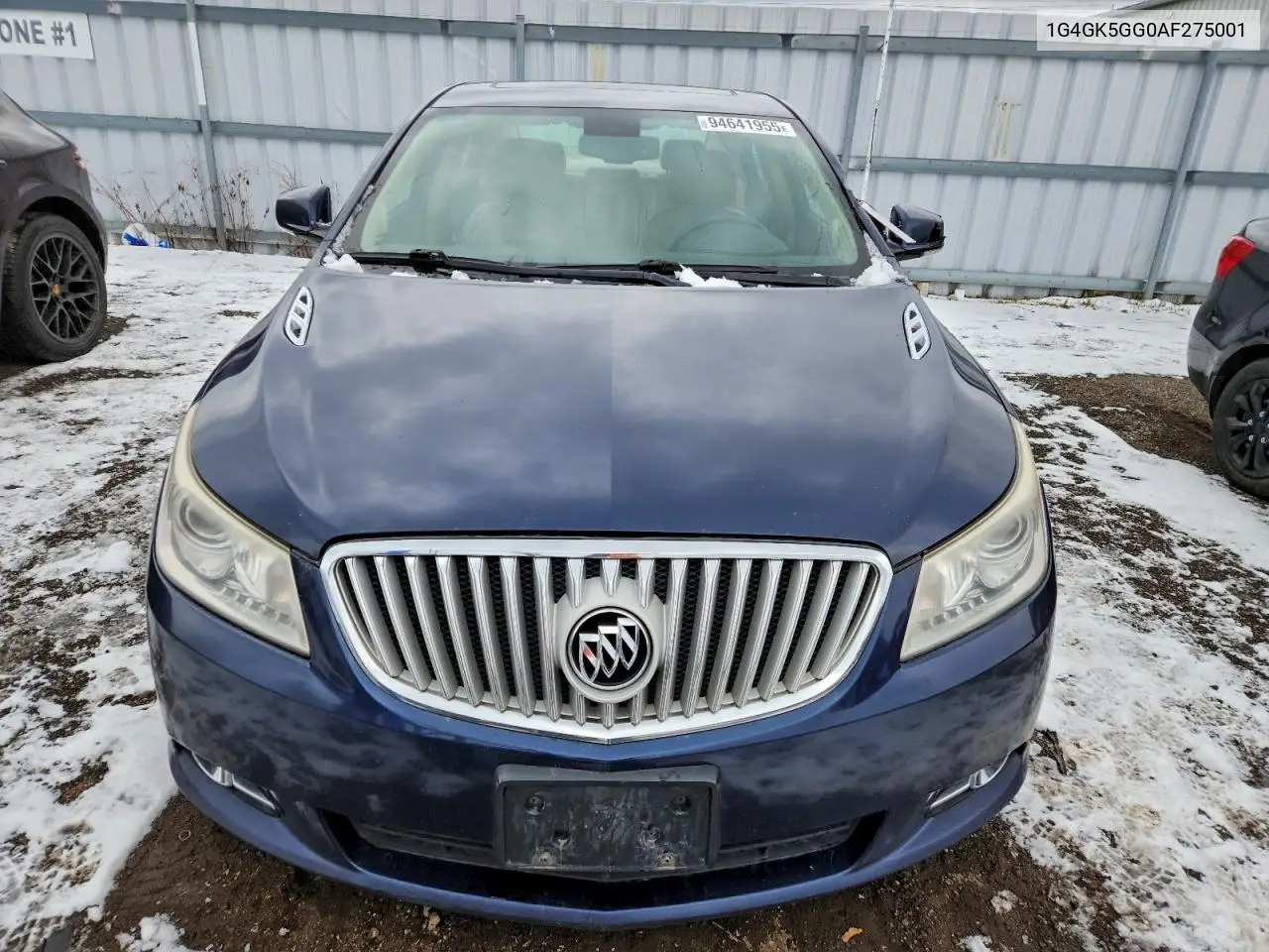 1G4GK5GG0AF275001 2010 Buick Allure/Lacrosse Cxl