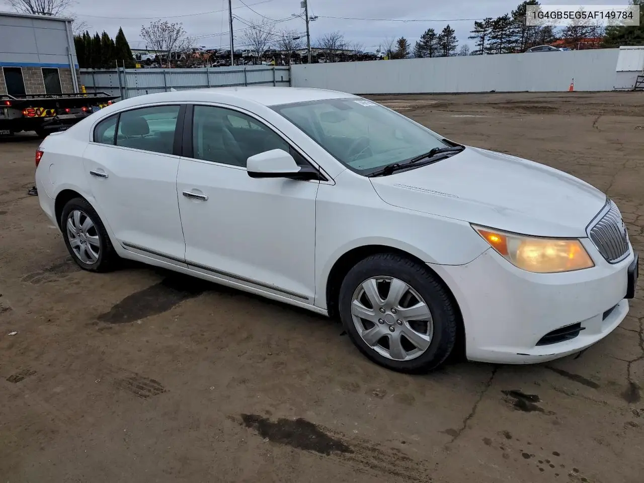 1G4GB5EG5AF149784 2010 Buick Lacrosse Cx