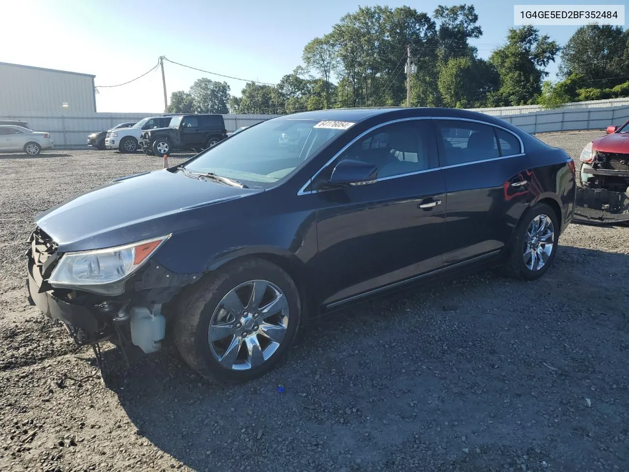 1G4GE5ED2BF352484 2011 Buick Lacrosse Cxs