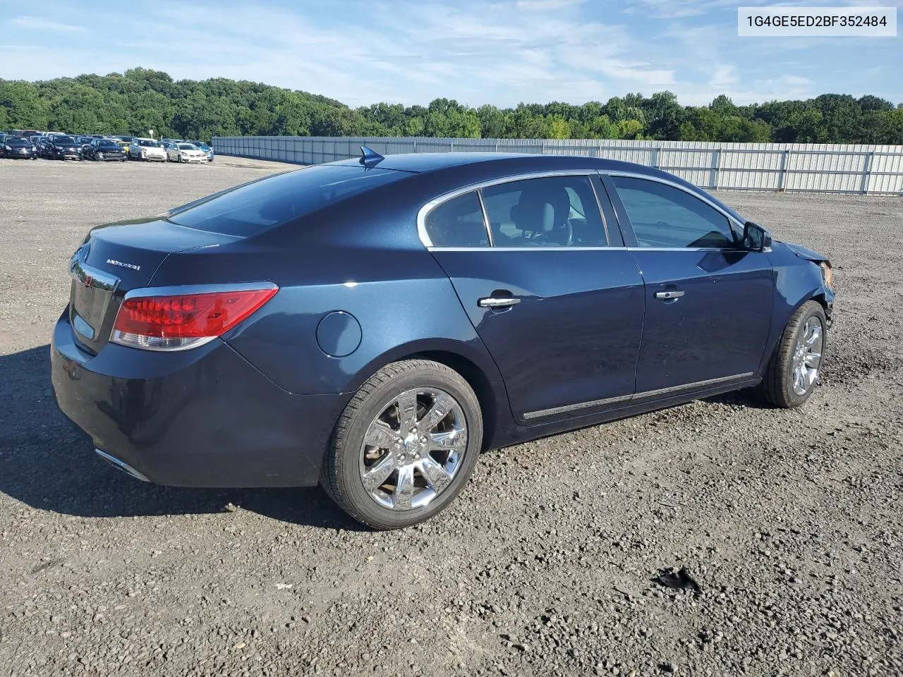 1G4GE5ED2BF352484 2011 Buick Lacrosse Cxs