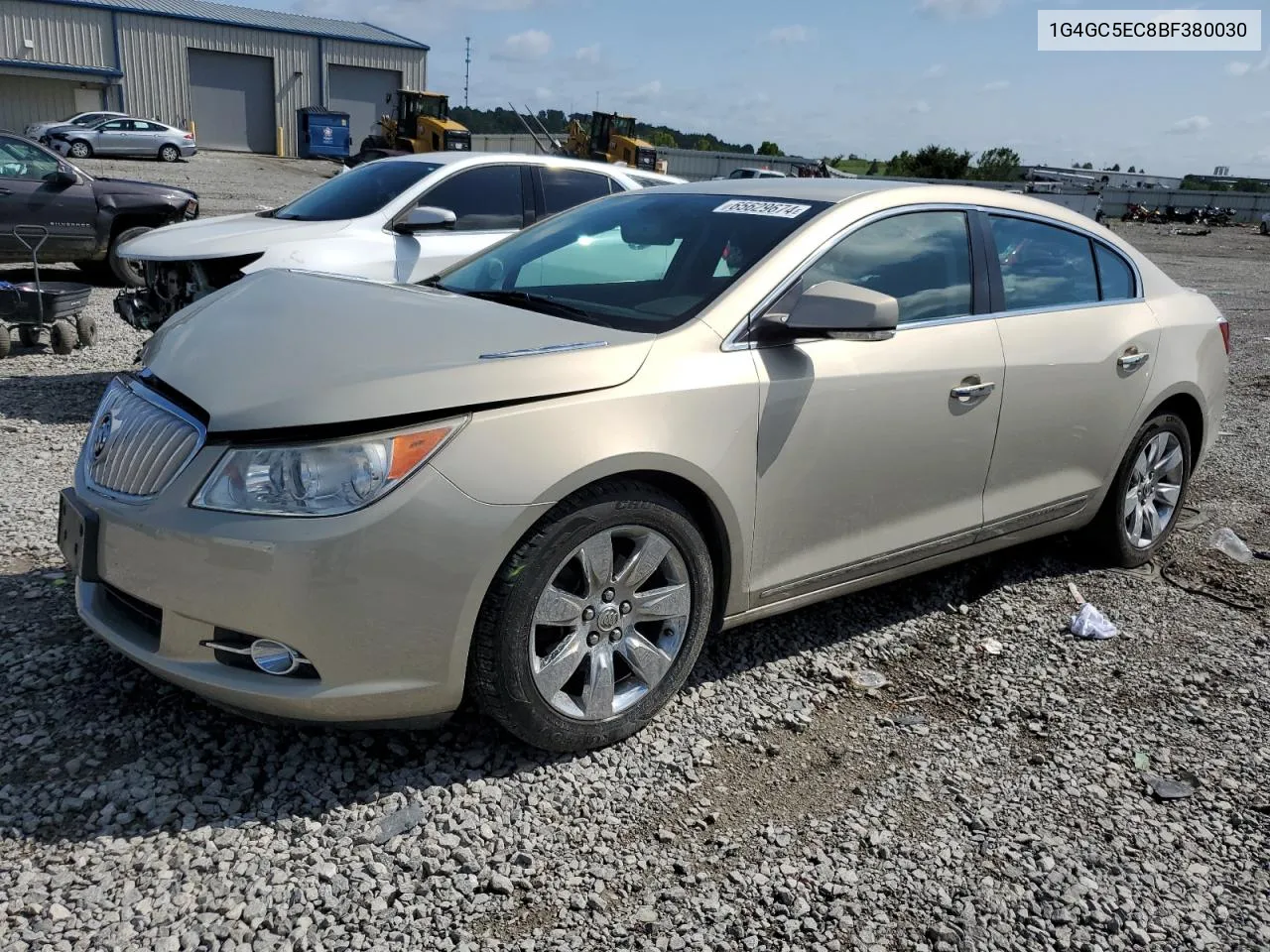 2011 Buick Lacrosse Cxl VIN: 1G4GC5EC8BF380030 Lot: 65629674