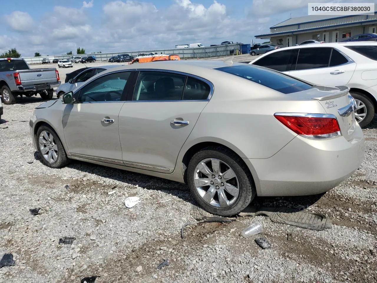 2011 Buick Lacrosse Cxl VIN: 1G4GC5EC8BF380030 Lot: 65629674