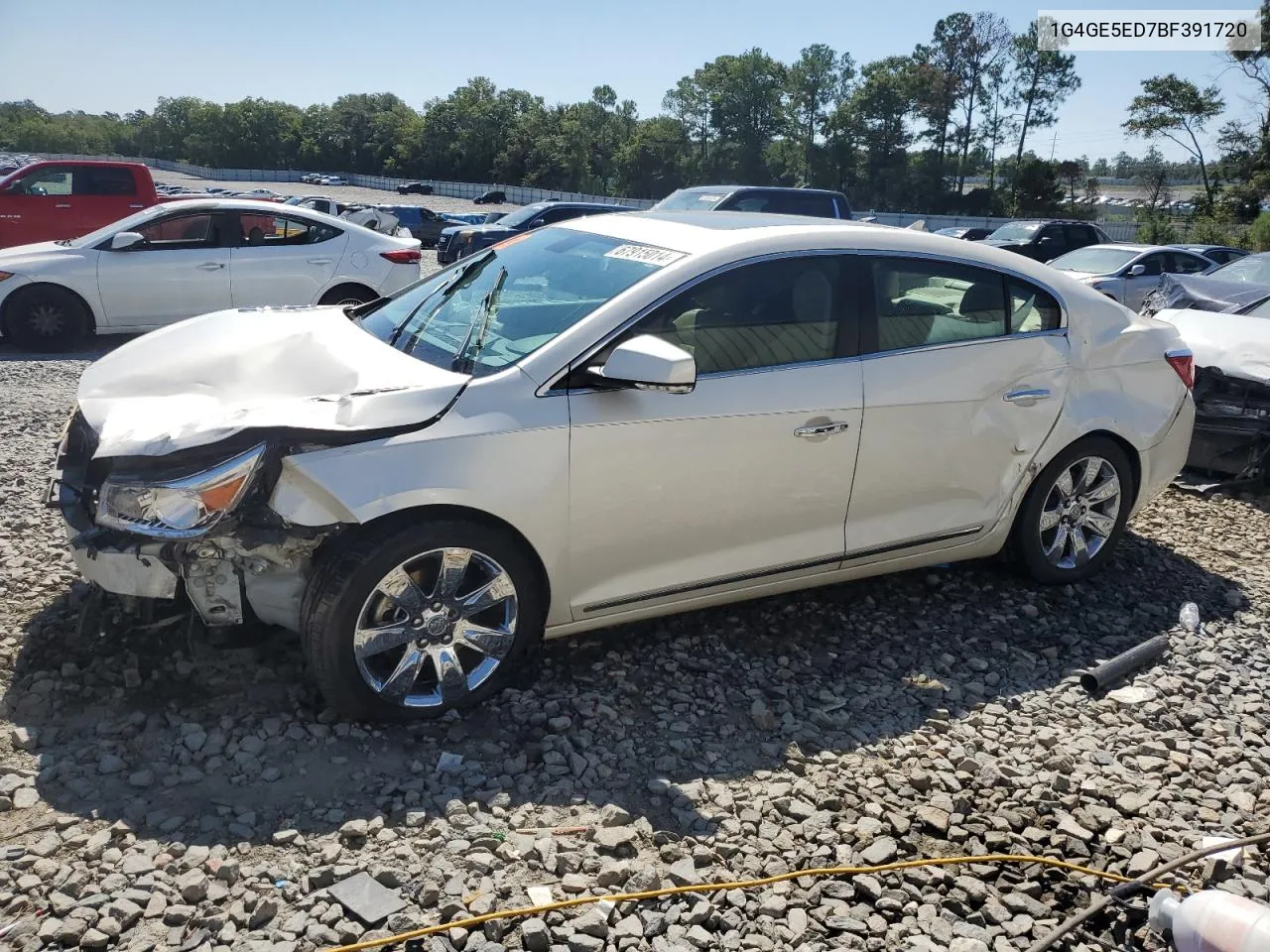 1G4GE5ED7BF391720 2011 Buick Lacrosse Cxs