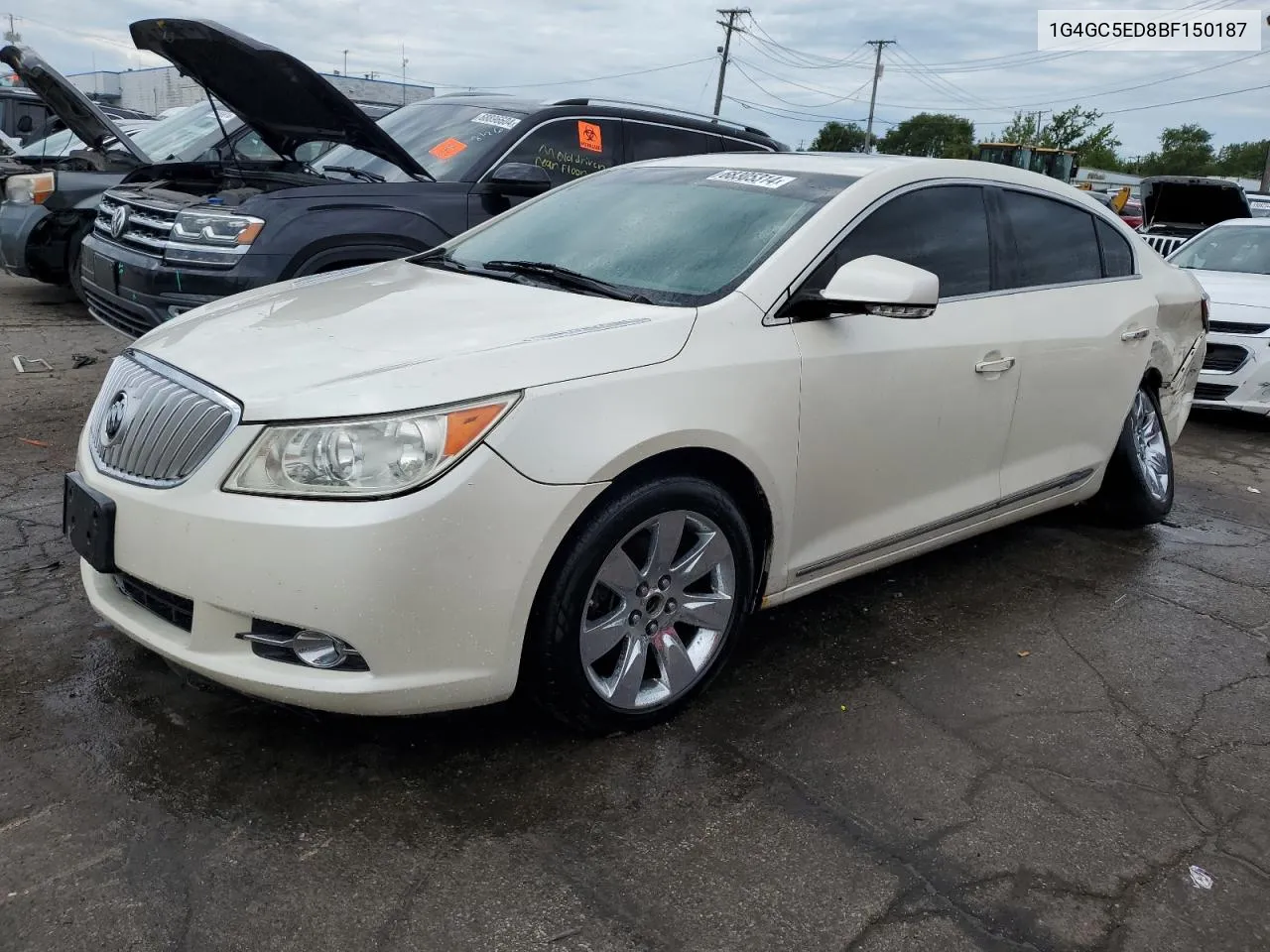 1G4GC5ED8BF150187 2011 Buick Lacrosse Cxl