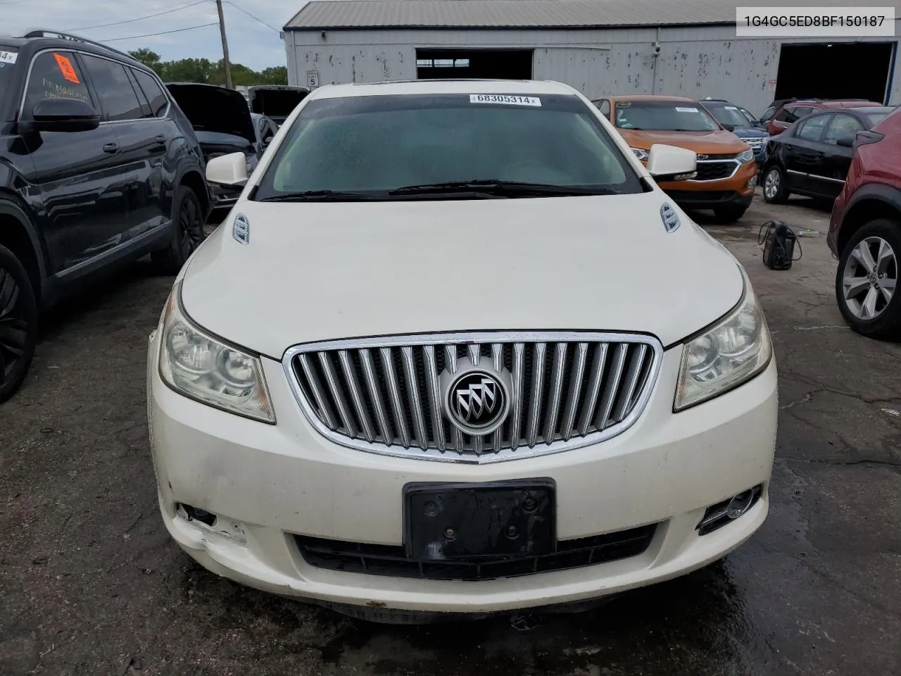 2011 Buick Lacrosse Cxl VIN: 1G4GC5ED8BF150187 Lot: 68305314