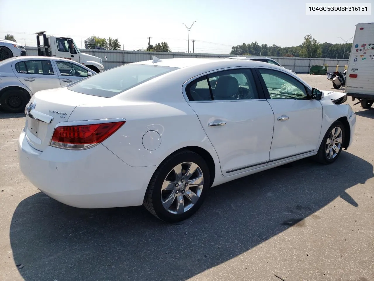 2011 Buick Lacrosse Cxl VIN: 1G4GC5GD0BF316151 Lot: 68801794