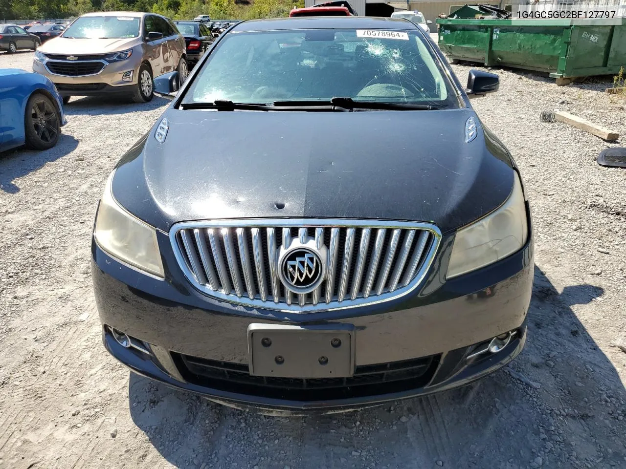 2011 Buick Lacrosse Cxl VIN: 1G4GC5GC2BF127797 Lot: 70578964