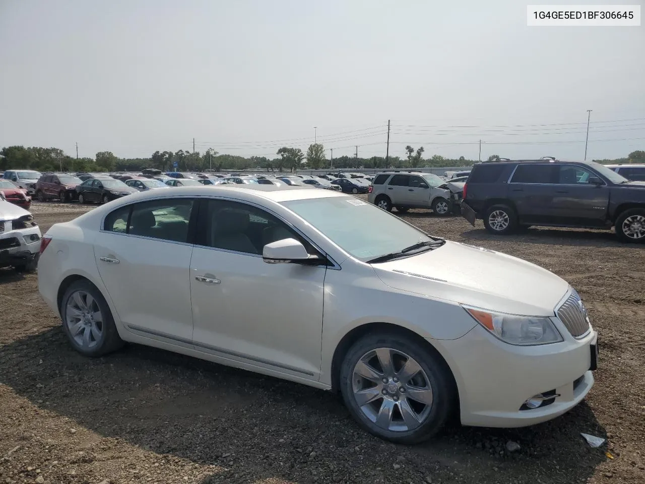 2011 Buick Lacrosse Cxs VIN: 1G4GE5ED1BF306645 Lot: 70656784