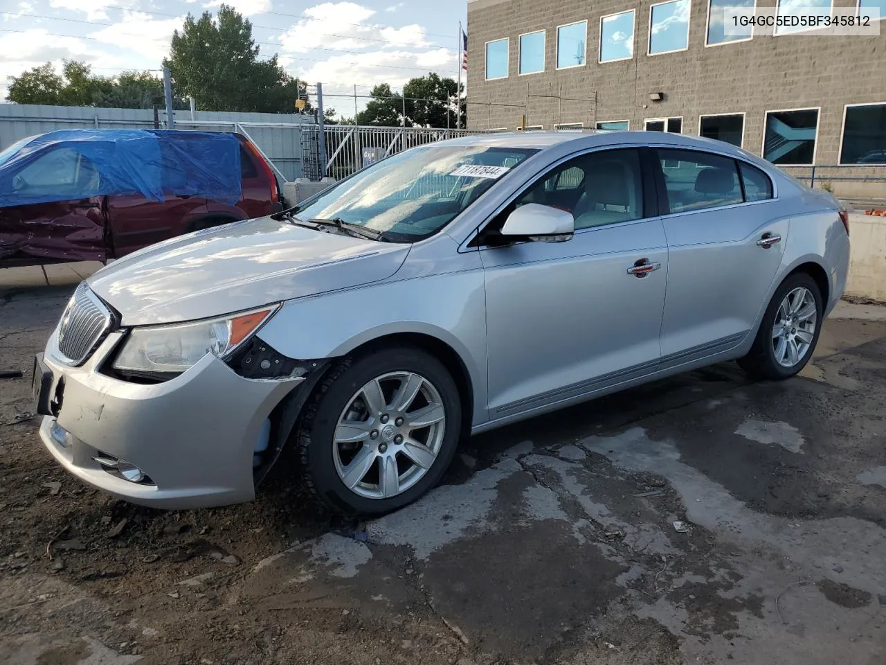 2011 Buick Lacrosse Cxl VIN: 1G4GC5ED5BF345812 Lot: 71187844