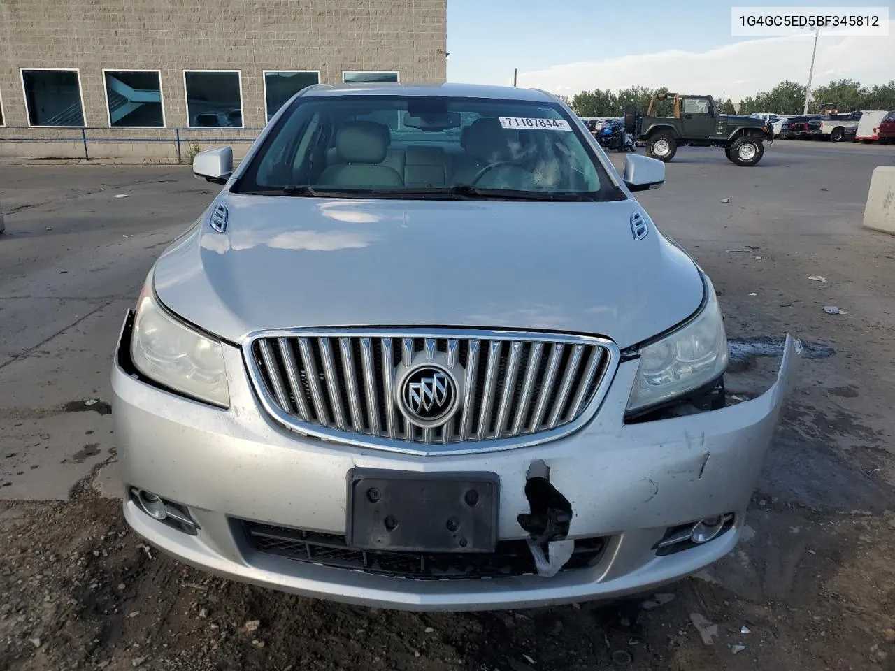 1G4GC5ED5BF345812 2011 Buick Lacrosse Cxl