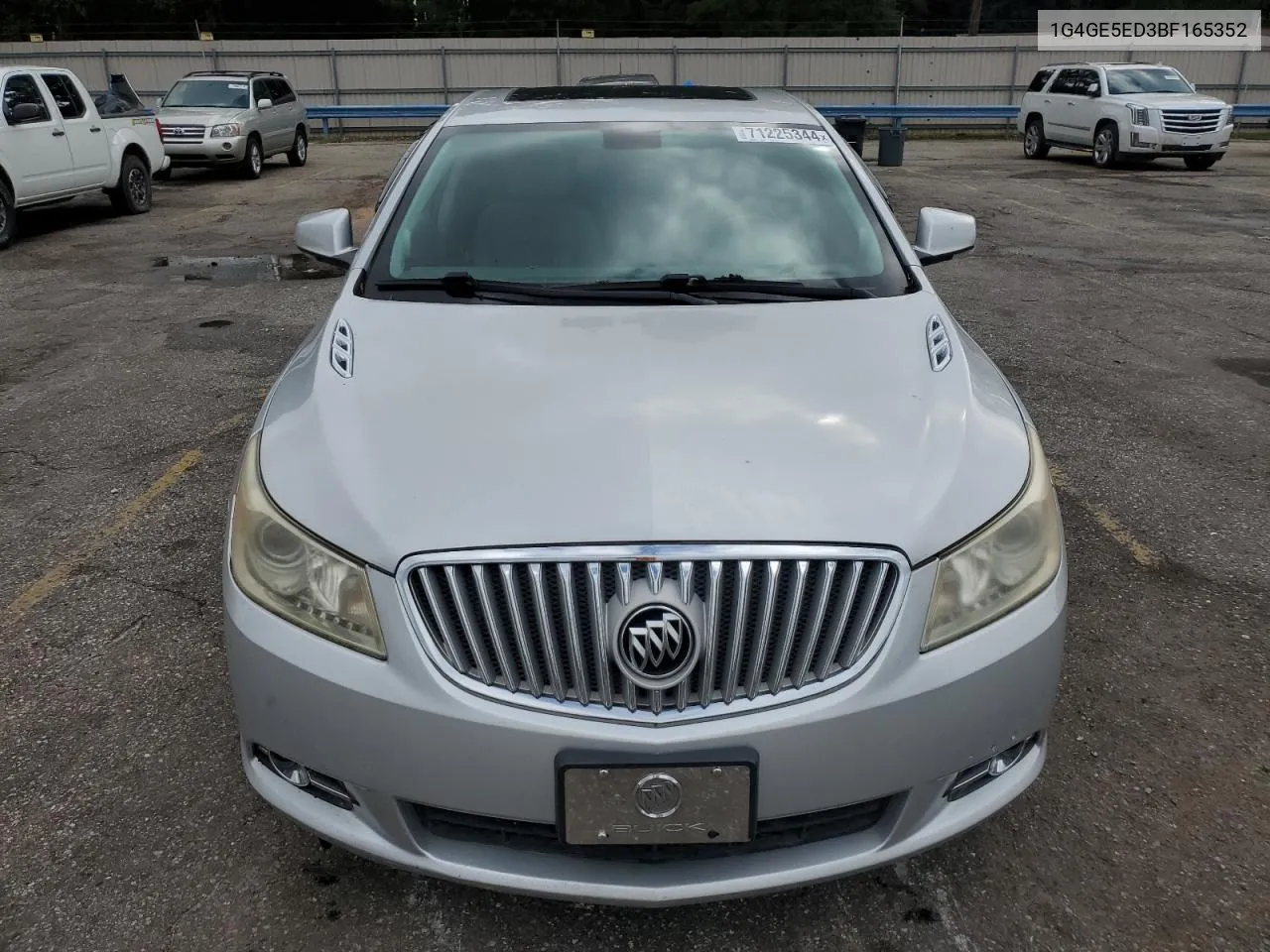 2011 Buick Lacrosse Cxs VIN: 1G4GE5ED3BF165352 Lot: 71225344