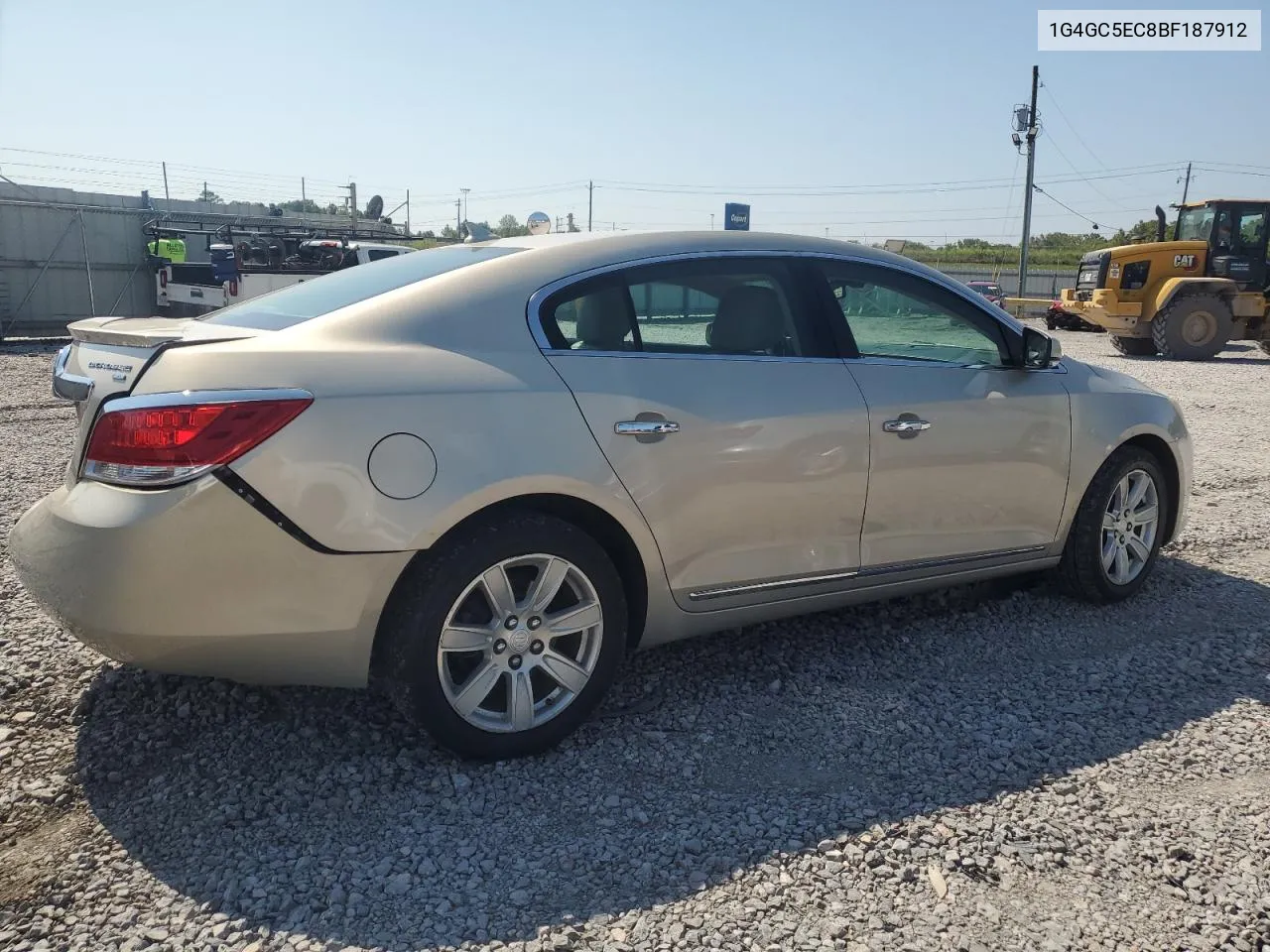 1G4GC5EC8BF187912 2011 Buick Lacrosse Cxl