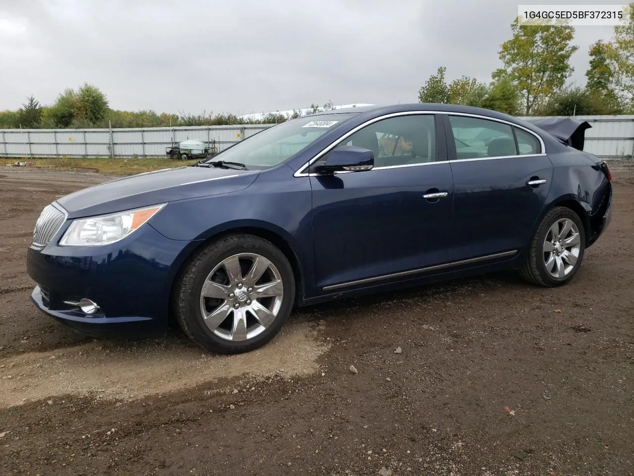 2011 Buick Lacrosse Cxl VIN: 1G4GC5ED5BF372315 Lot: 72648304