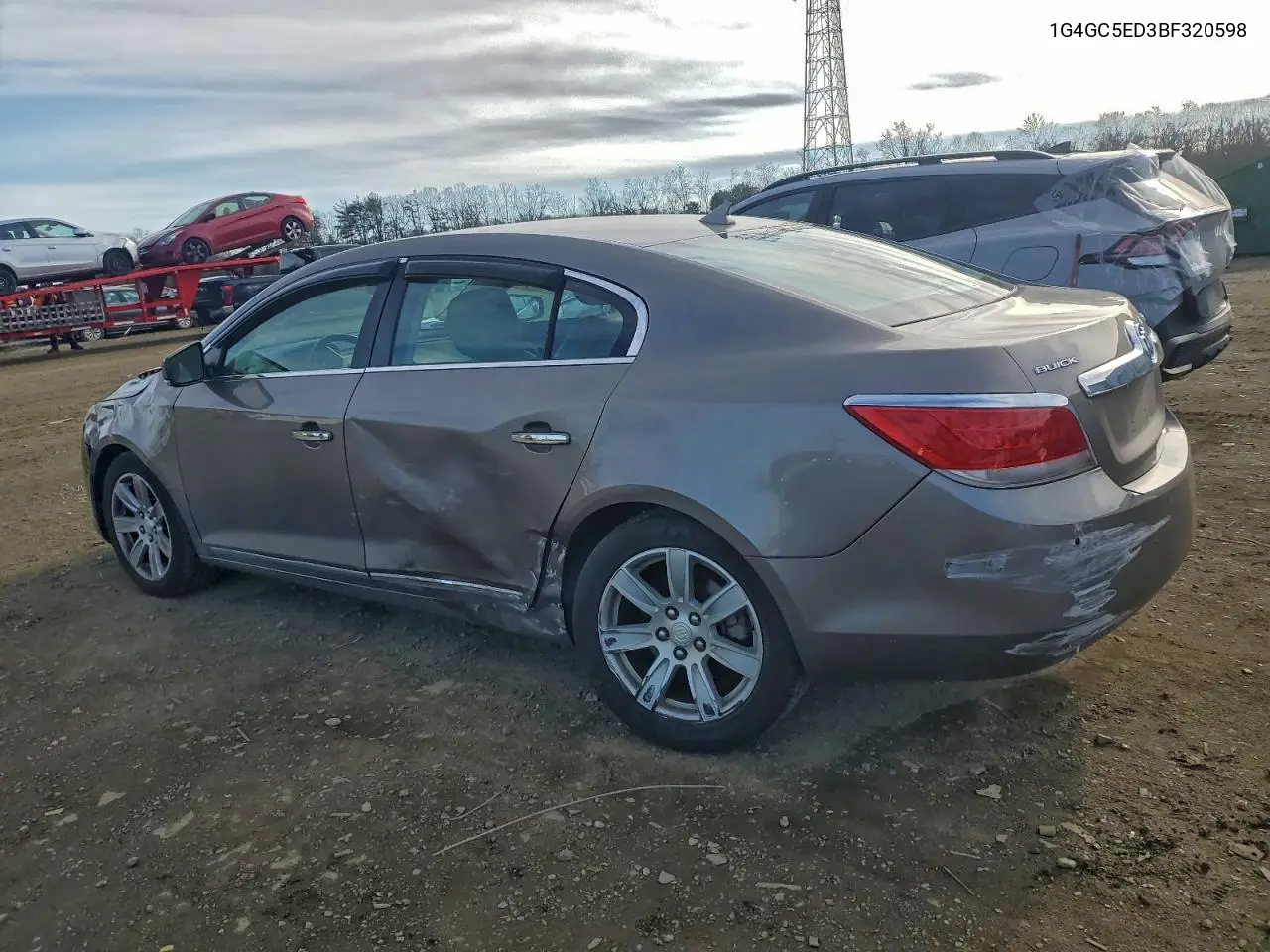1G4GC5ED3BF320598 2011 Buick Lacrosse Cxl