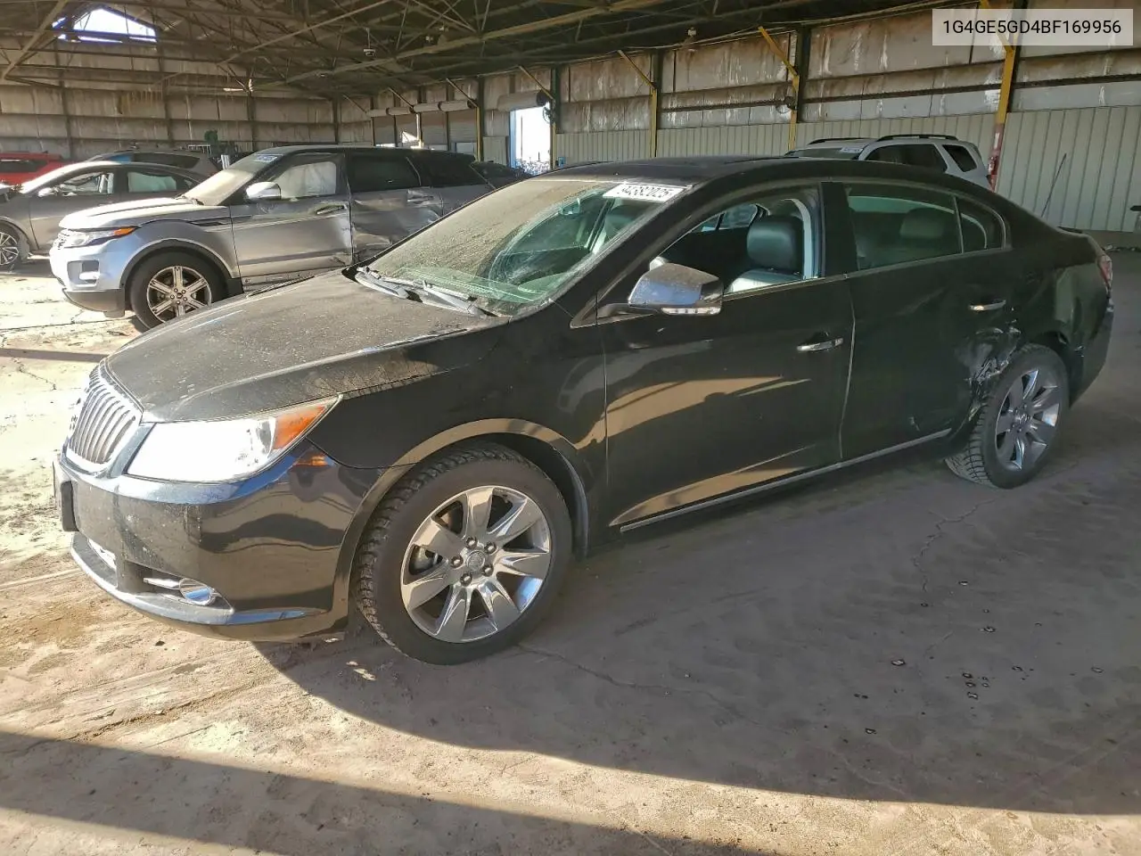 1G4GE5GD4BF169956 2011 Buick Lacrosse Cxs