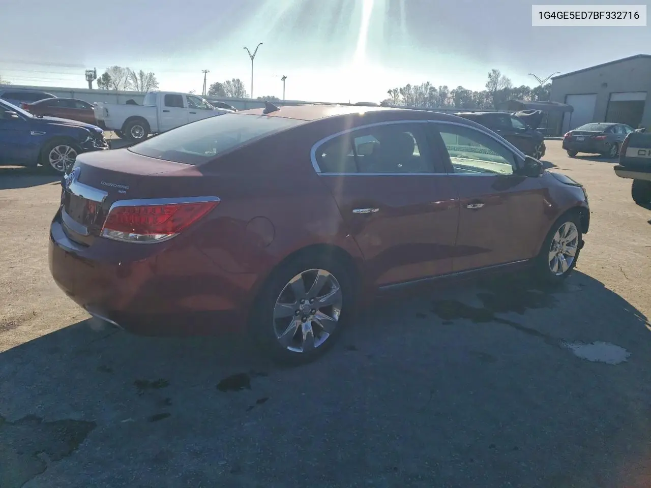1G4GE5ED7BF332716 2011 Buick Lacrosse Cxs