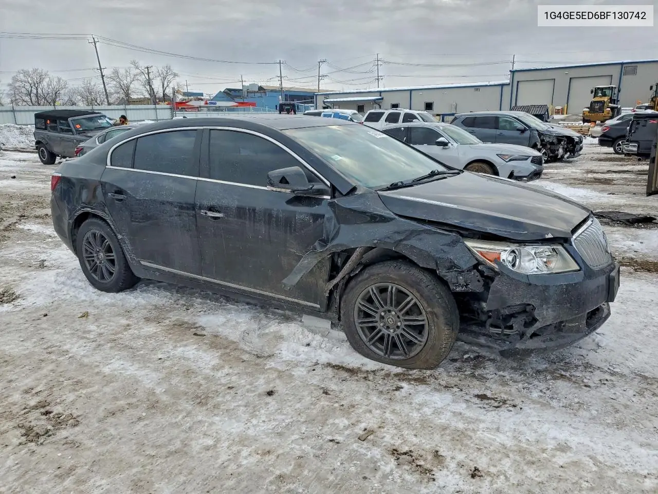 1G4GE5ED6BF130742 2011 Buick Lacrosse Cxs