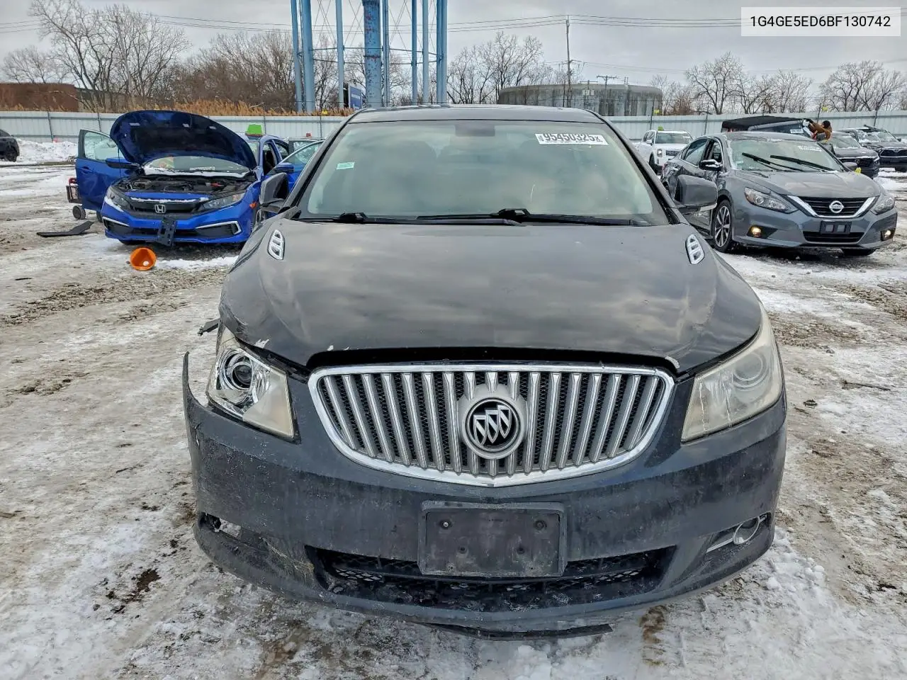 1G4GE5ED6BF130742 2011 Buick Lacrosse Cxs