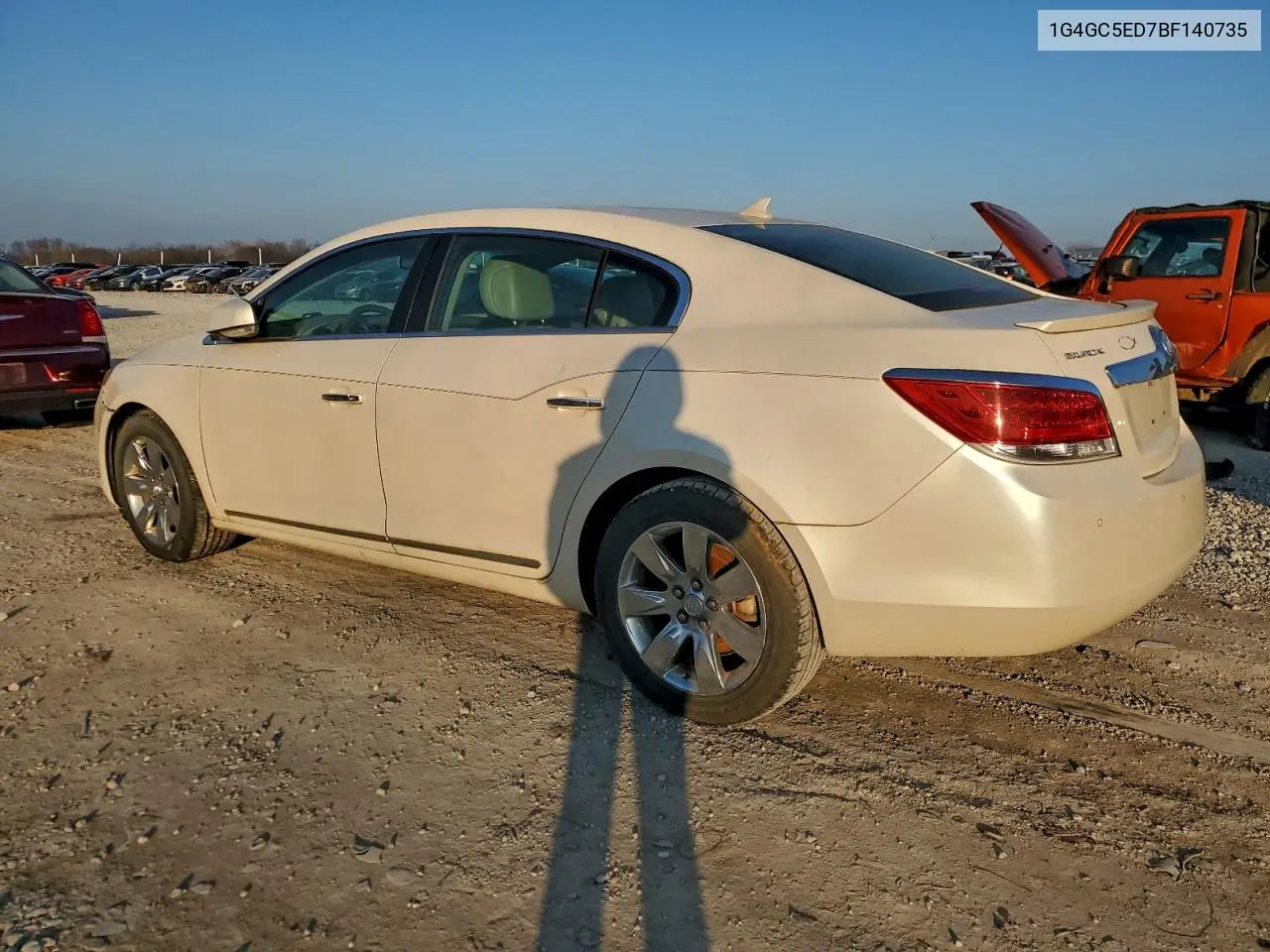 1G4GC5ED7BF140735 2011 Buick Lacrosse Cxl