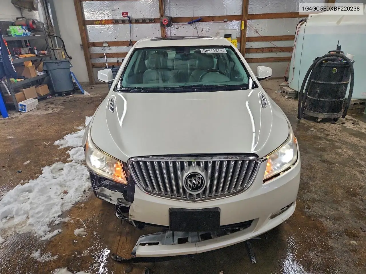 1G4GC5EDXBF220238 2011 Buick Lacrosse Cxl