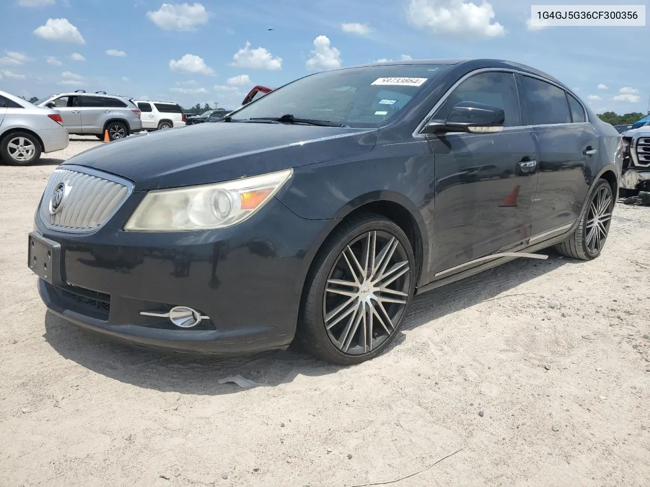 1G4GJ5G36CF300356 2012 Buick Lacrosse Touring