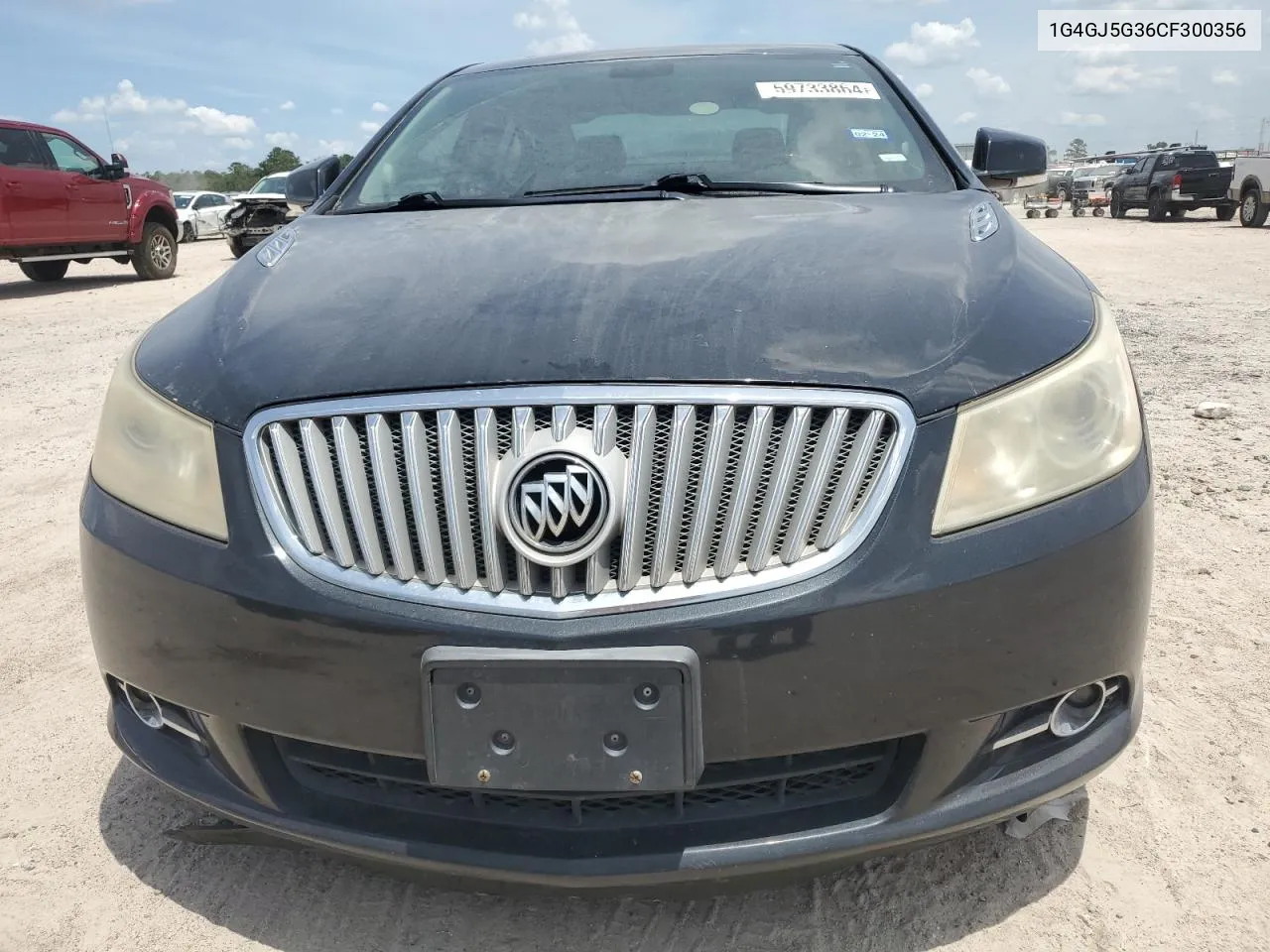 2012 Buick Lacrosse Touring VIN: 1G4GJ5G36CF300356 Lot: 59733864