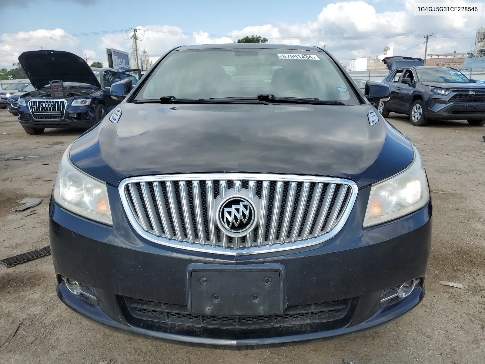 2012 Buick Lacrosse Touring VIN: 1G4GJ5G31CF228546 Lot: 67591434