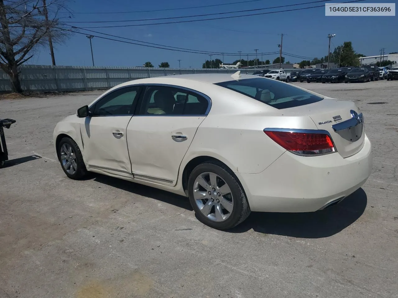 2012 Buick Lacrosse Premium VIN: 1G4GD5E31CF363696 Lot: 67684864