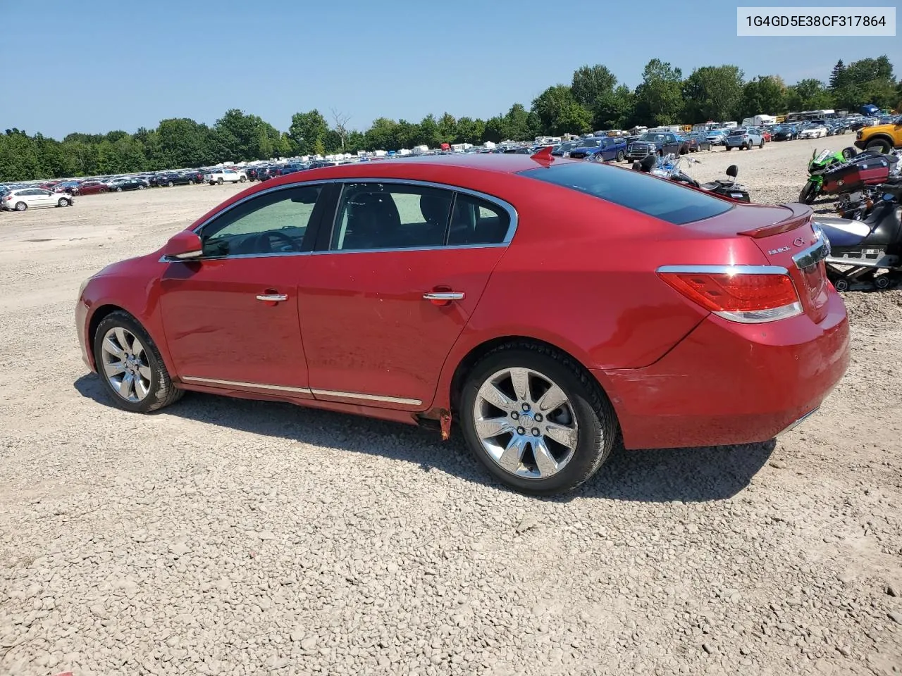 1G4GD5E38CF317864 2012 Buick Lacrosse Premium