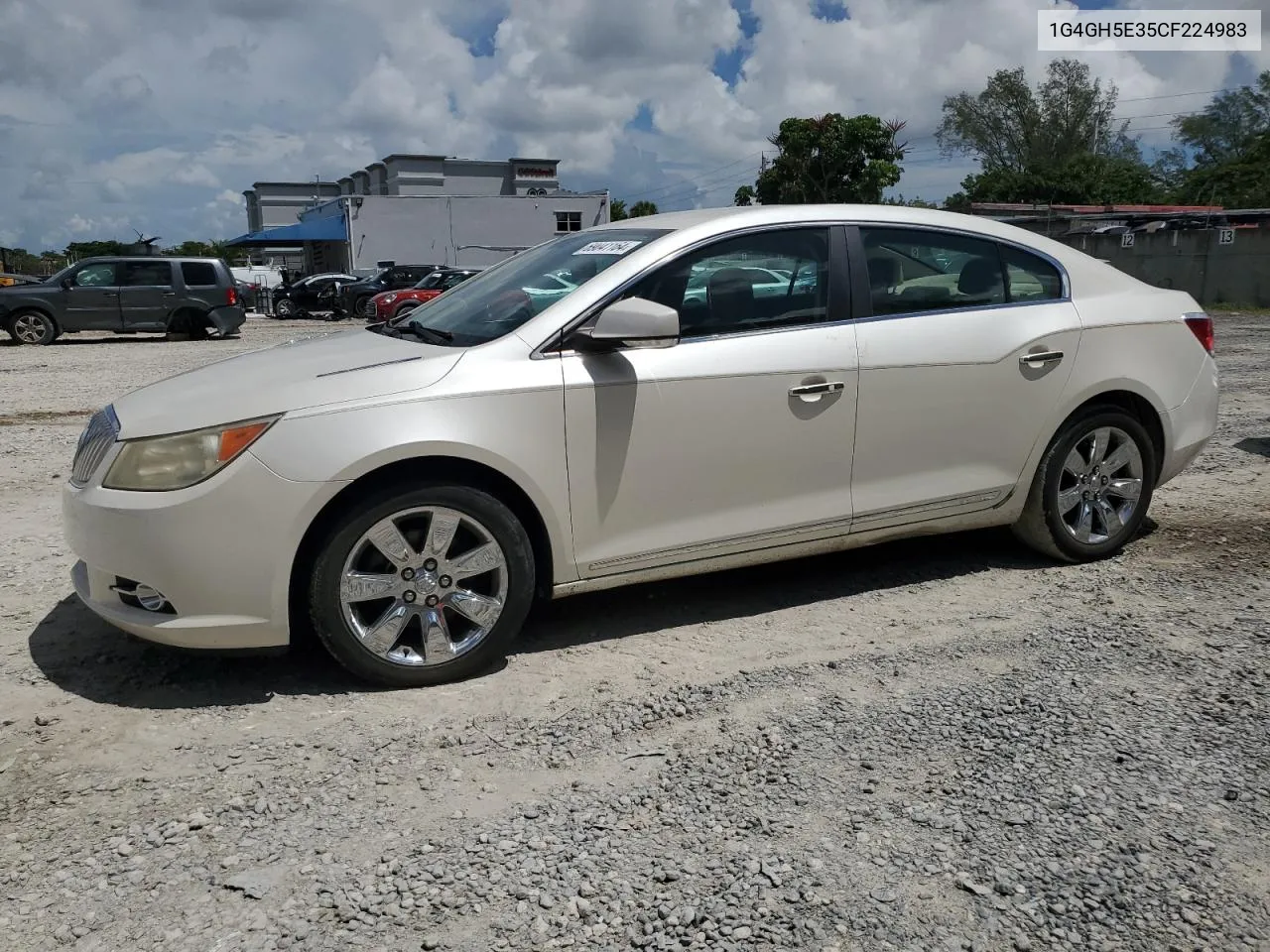 1G4GH5E35CF224983 2012 Buick Lacrosse Premium