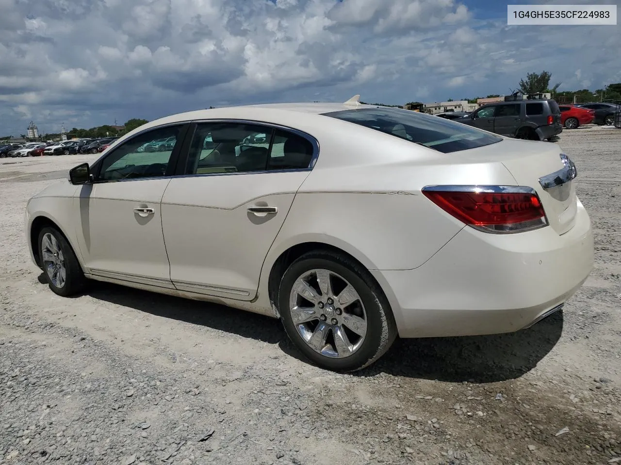 1G4GH5E35CF224983 2012 Buick Lacrosse Premium