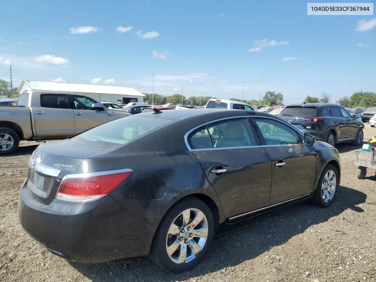 2012 Buick Lacrosse Premium VIN: 1G4GD5E33CF367944 Lot: 71990224