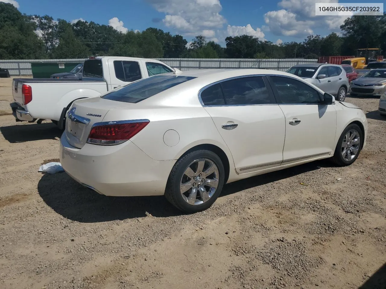 1G4GH5G35CF203922 2012 Buick Lacrosse Premium