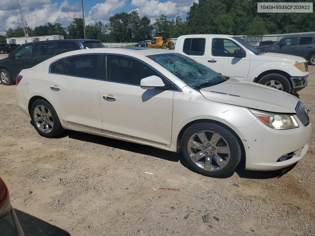 2012 Buick Lacrosse Premium VIN: 1G4GH5G35CF203922 Lot: 72834814