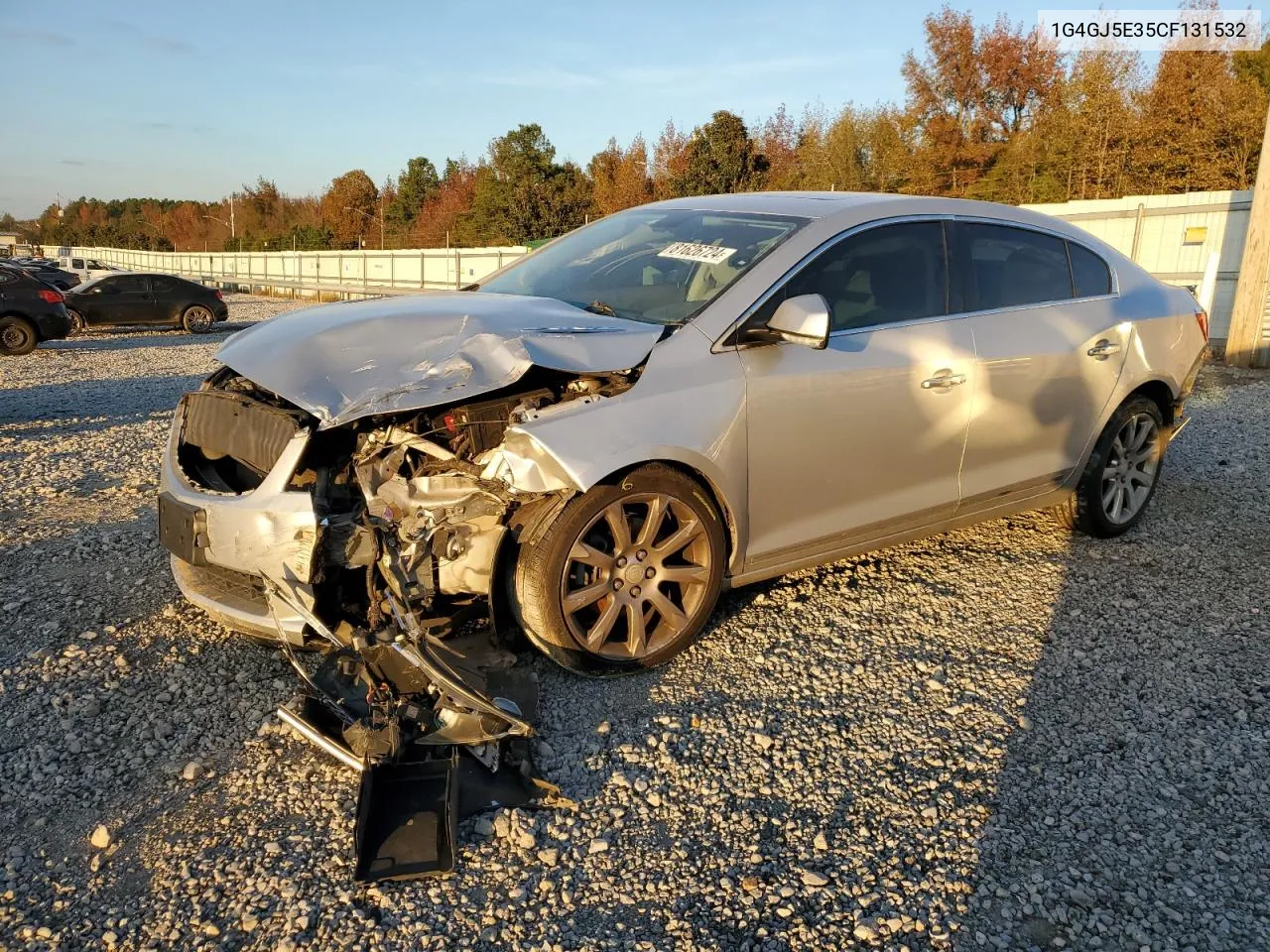2012 Buick Lacrosse Touring VIN: 1G4GJ5E35CF131532 Lot: 81626724