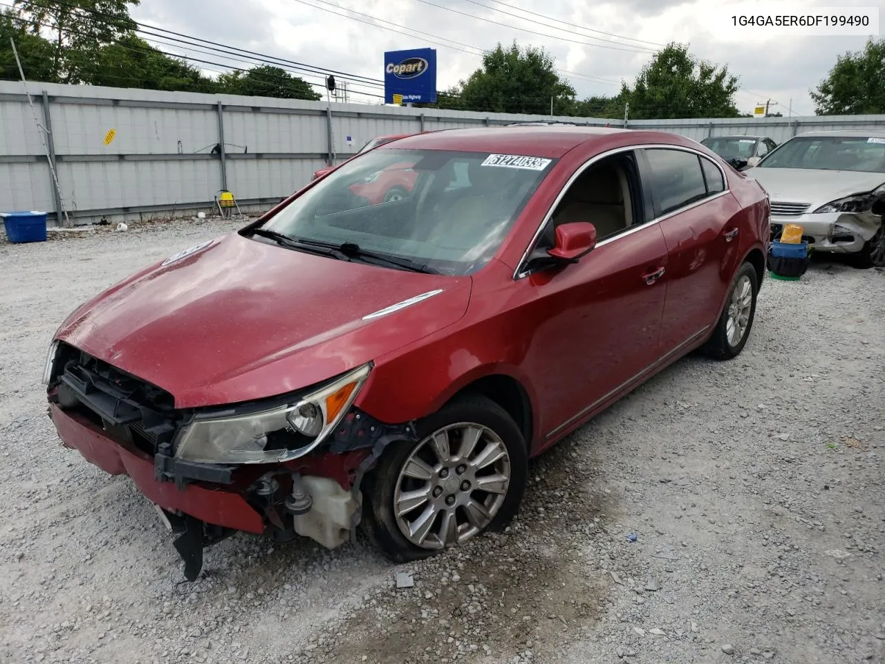 2013 Buick Lacrosse VIN: 1G4GA5ER6DF199490 Lot: 61274033