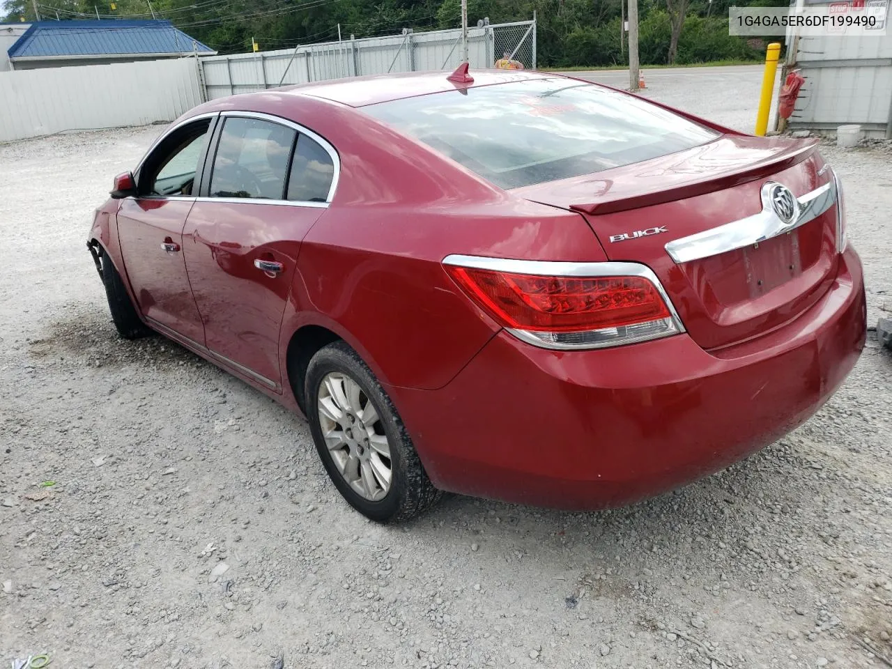 2013 Buick Lacrosse VIN: 1G4GA5ER6DF199490 Lot: 61274033