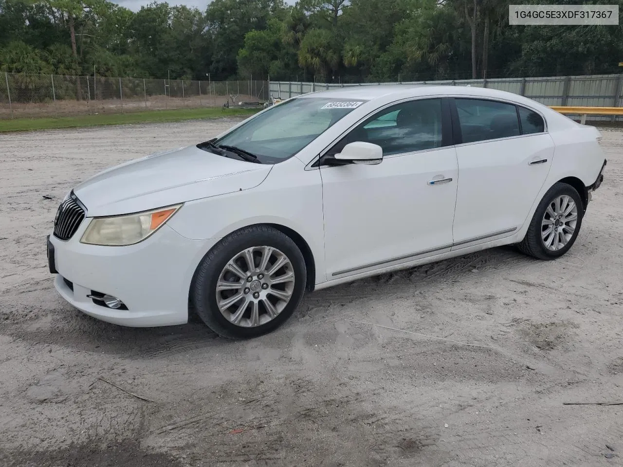 2013 Buick Lacrosse VIN: 1G4GC5E3XDF317367 Lot: 68452364