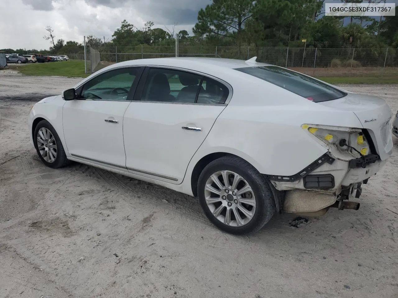 2013 Buick Lacrosse VIN: 1G4GC5E3XDF317367 Lot: 68452364