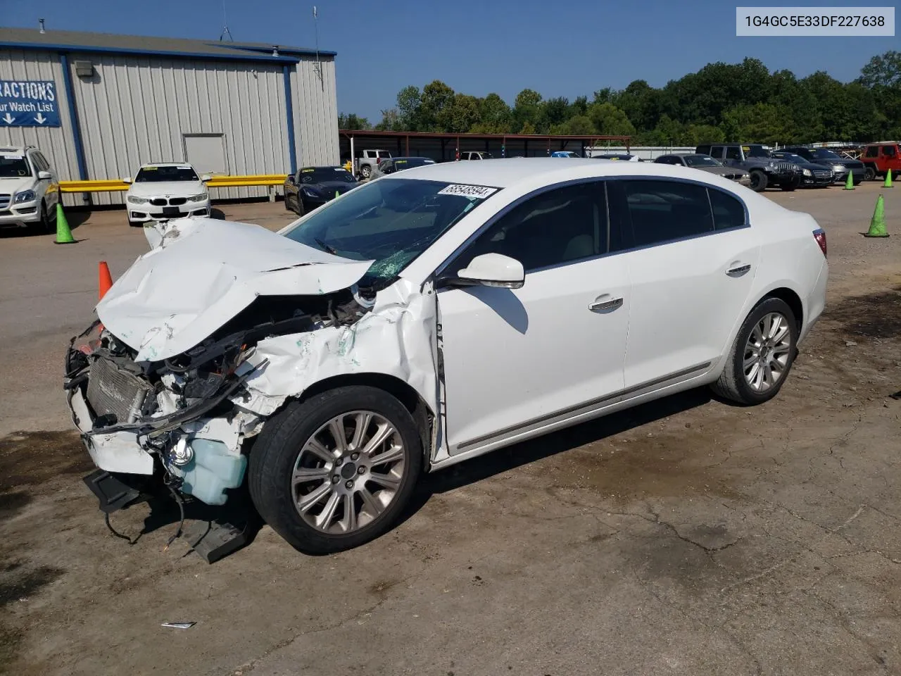 2013 Buick Lacrosse VIN: 1G4GC5E33DF227638 Lot: 68548594