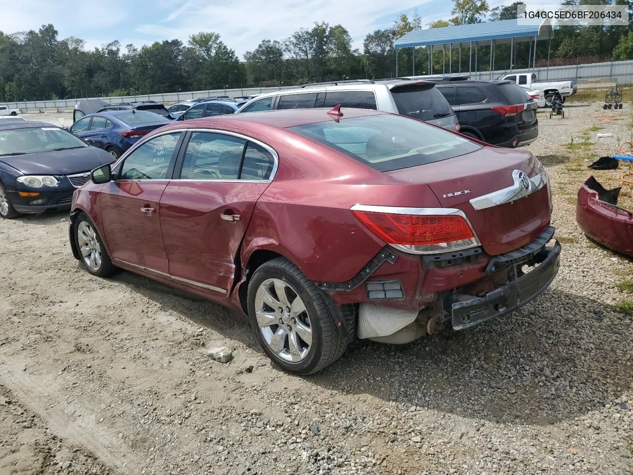 2013 Buick Lacrosse Cxl VIN: 1G4GC5ED6BF206434 Lot: 70678984