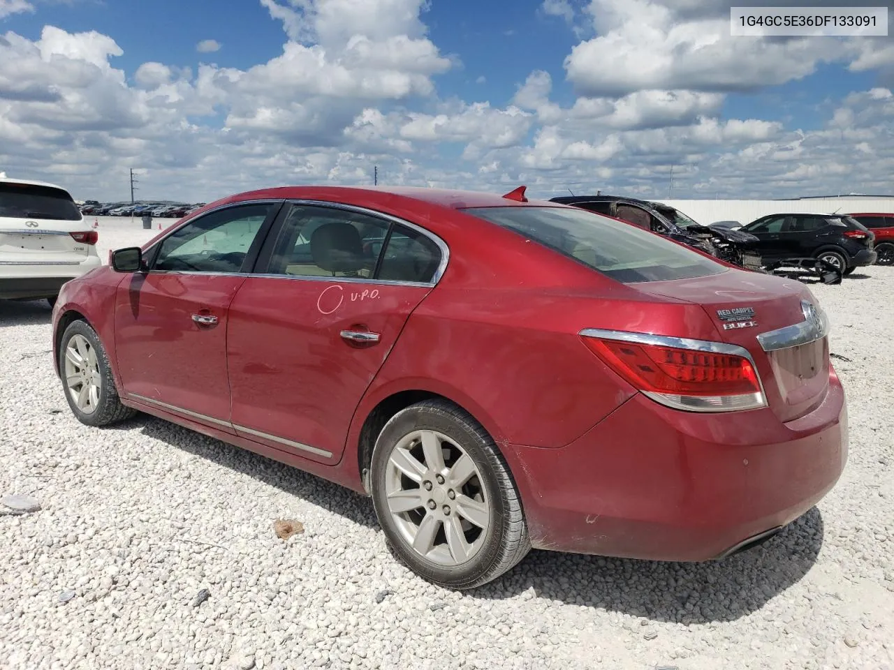 2013 Buick Lacrosse VIN: 1G4GC5E36DF133091 Lot: 72086834