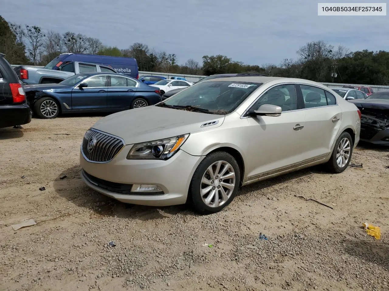 2014 Buick Lacrosse VIN: 1G4GB5G34EF257345 Lot: 47291635