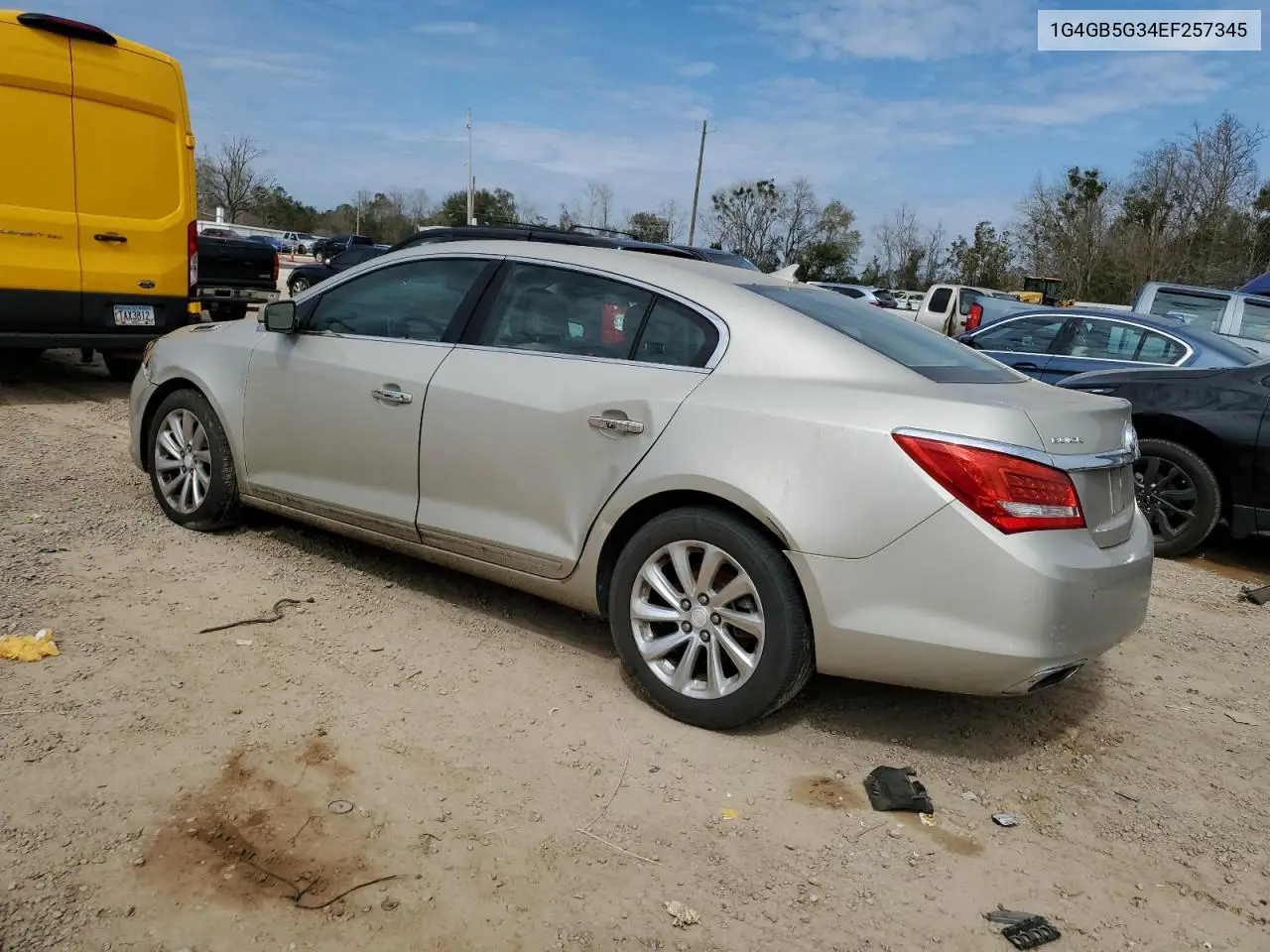 2014 Buick Lacrosse VIN: 1G4GB5G34EF257345 Lot: 47291635