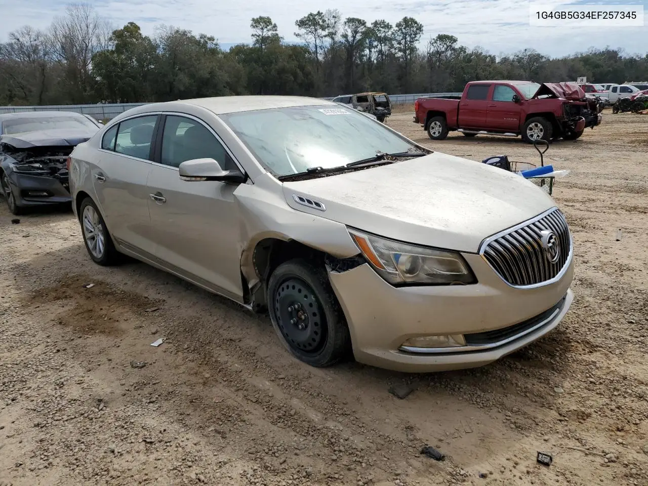 2014 Buick Lacrosse VIN: 1G4GB5G34EF257345 Lot: 47291635