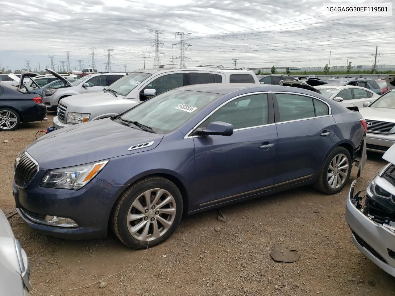 2014 Buick Lacrosse VIN: 1G4GA5G30EF119501 Lot: 61633534