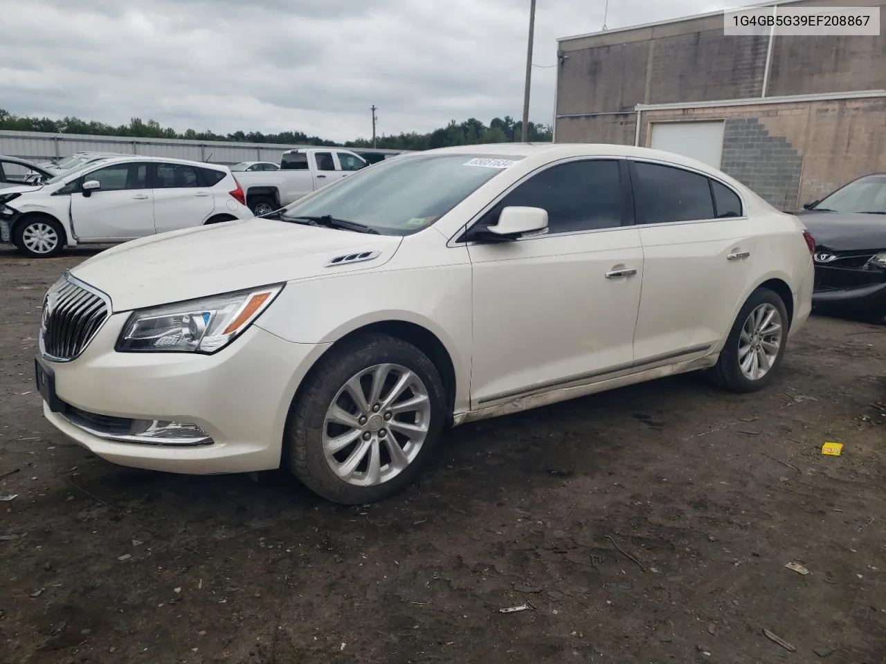 2014 Buick Lacrosse VIN: 1G4GB5G39EF208867 Lot: 65051634