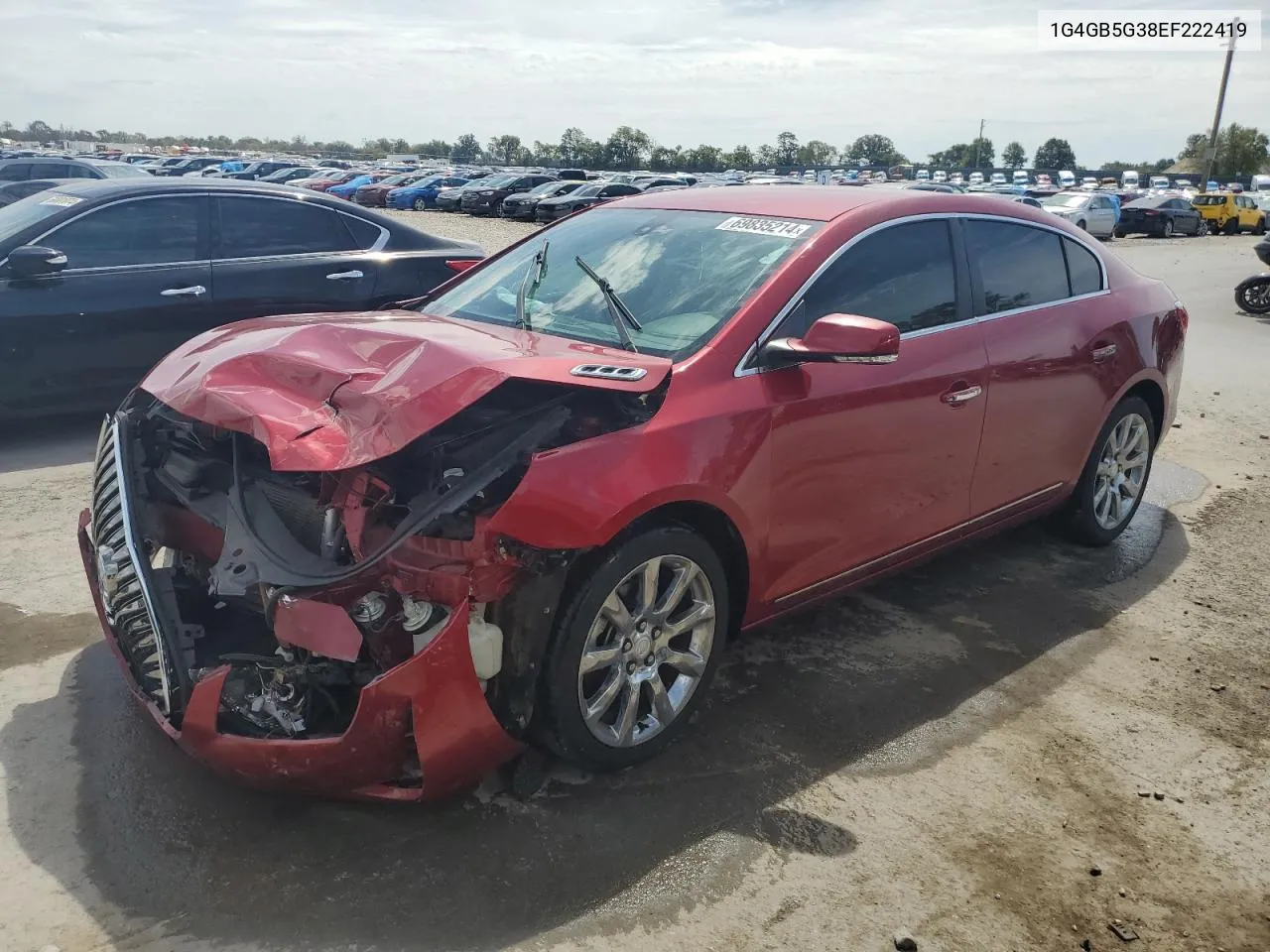 1G4GB5G38EF222419 2014 Buick Lacrosse