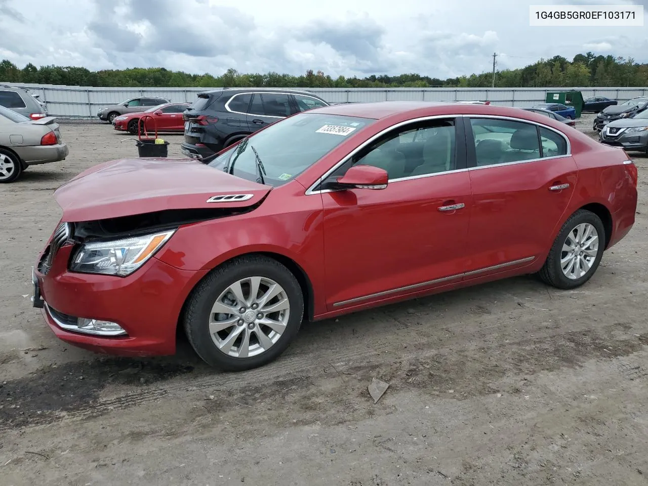 2014 Buick Lacrosse VIN: 1G4GB5GR0EF103171 Lot: 73357984